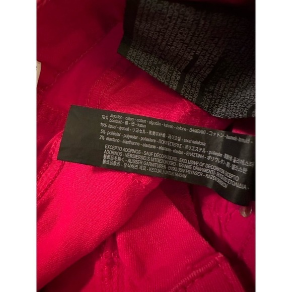 Zara Women's Premium Denim High Waisted Skinny Side Stripe Ankle Jeans Size 26 - Picture 8 of 8